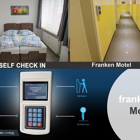 Franken Motel Fürth Exterior foto